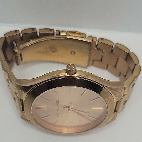 Michael Kors Runway MK3197 Unisex Stainless Steel Analog Dial Quartz Watch BC680 - Picture 7 of 10